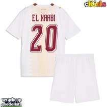 Morocco Ayoub El Kaabi #20 Replica Away Minikit World Cup 2026 Short Sleeve (+ pants)